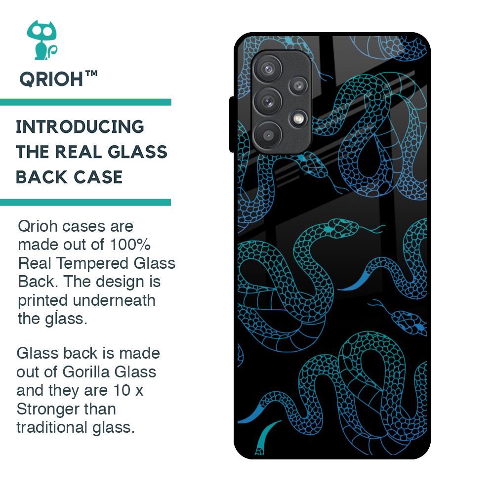 Serpentine Glass Case for Samsung Galaxy A72