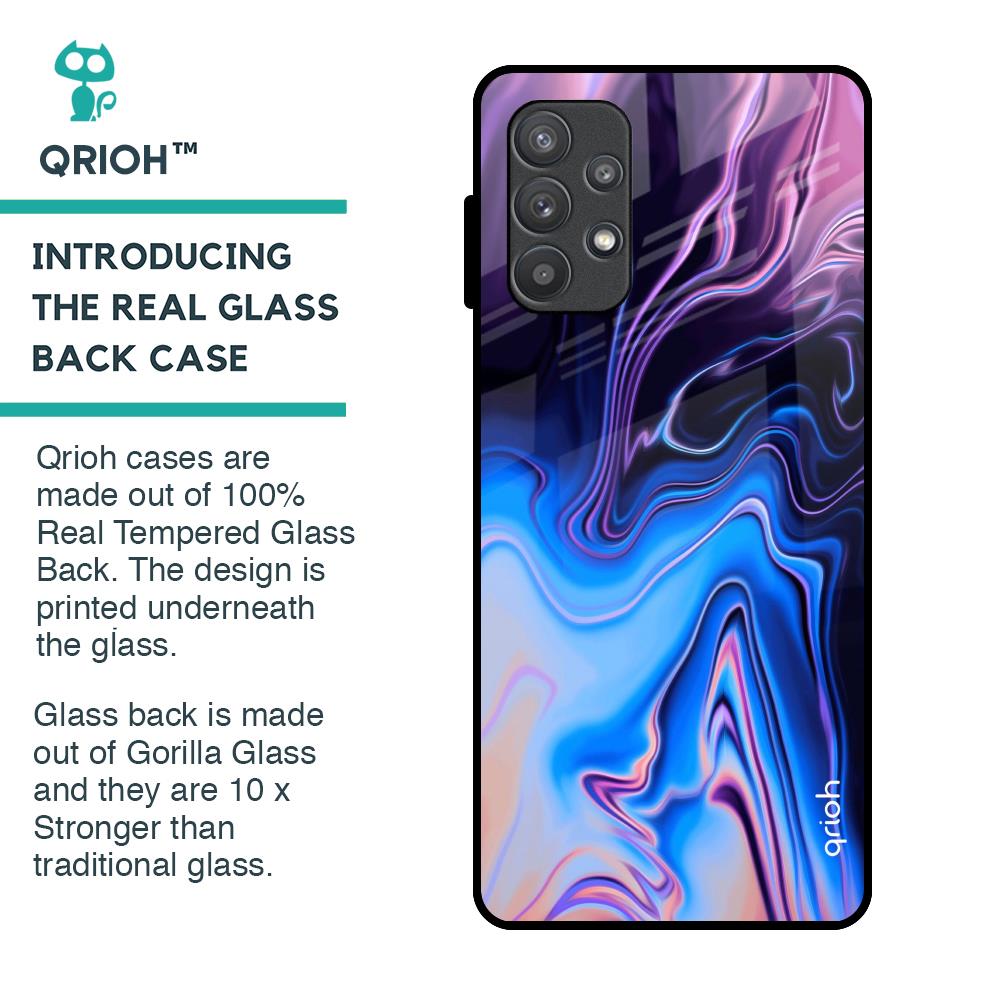 Psychic Texture Glass Case for Samsung Galaxy A72