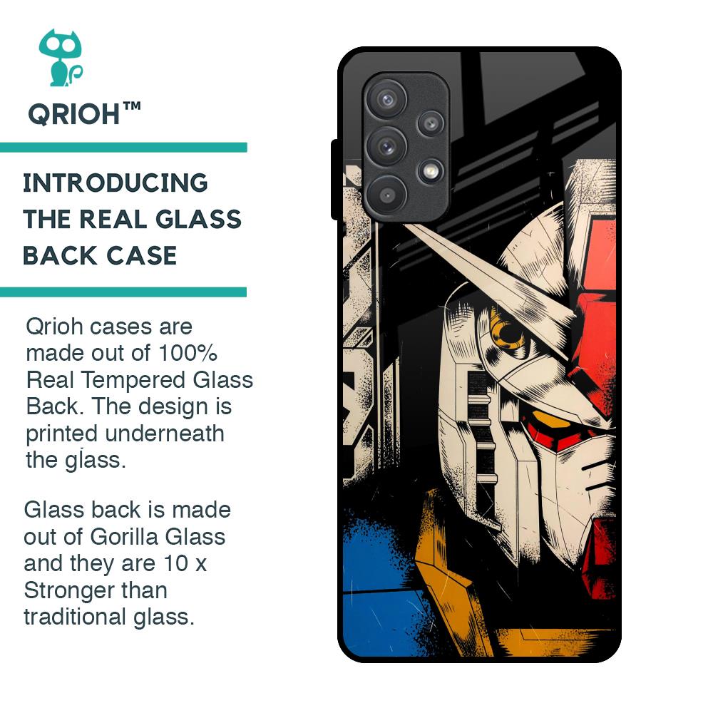 Transformer Art Glass Case for Samsung Galaxy A72