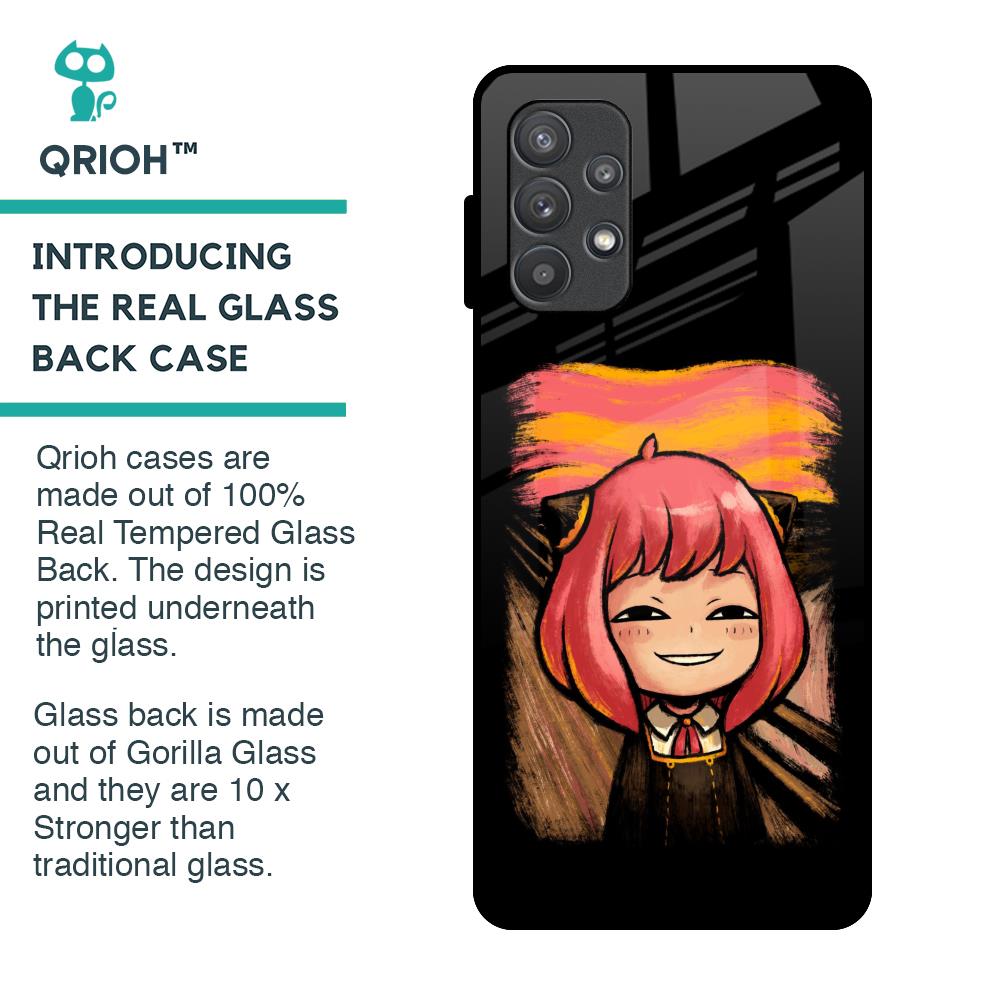 Spy X Family Glass Case for Samsung Galaxy A72