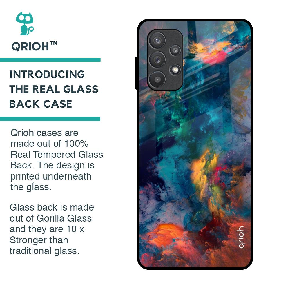 Cloudburst Glass Case for Samsung Galaxy A72