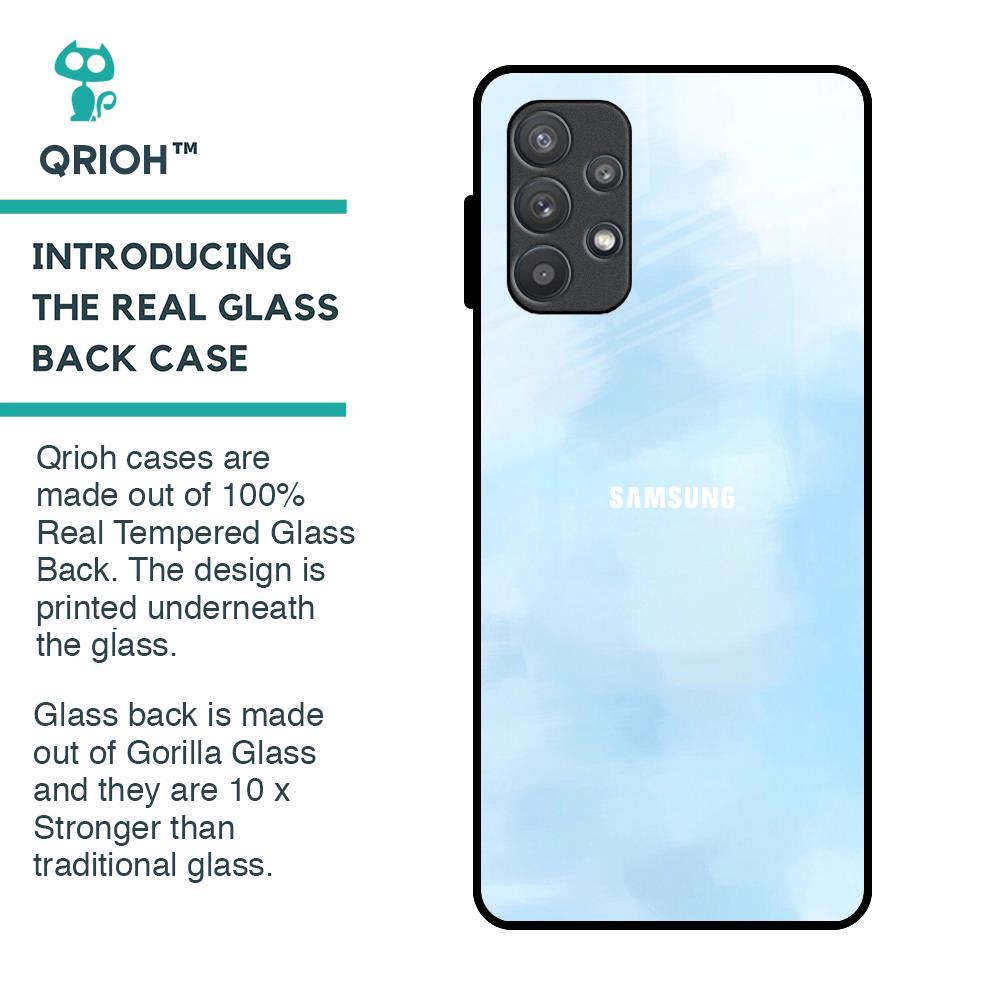 Bright Sky Glass Case for Samsung Galaxy A72