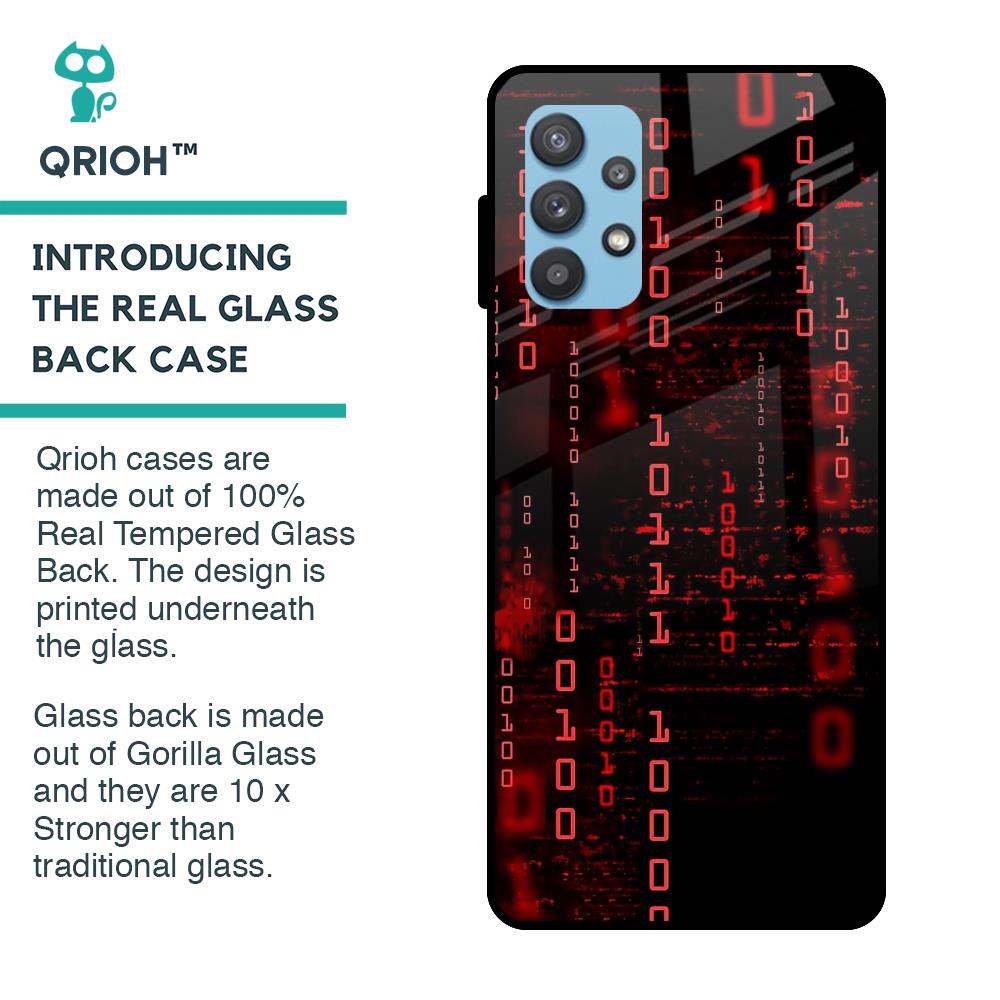 Let's Decode Glass Case For Samsung Galaxy A72