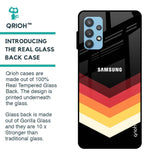 Abstract Arrow Pattern Glass Case For Samsung Galaxy A72