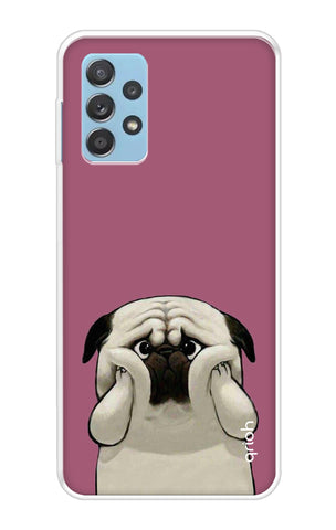 Chubby Dog Samsung Galaxy A72 Back Cover