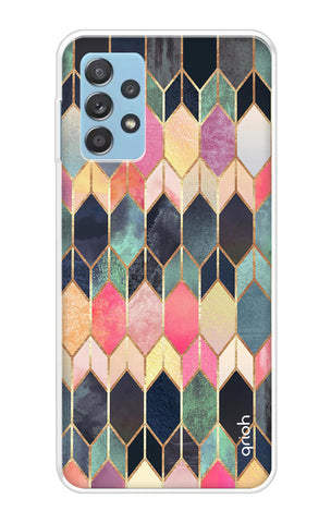 Shimmery Pattern Samsung Galaxy A72 Back Cover