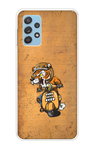 Jungle King Samsung Galaxy A72 Back Cover