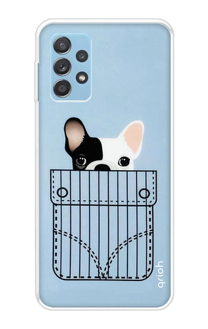 Cute Dog Samsung Galaxy A72 Back Cover