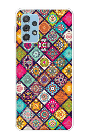 Multicolor Mandala Samsung Galaxy A72 Back Cover