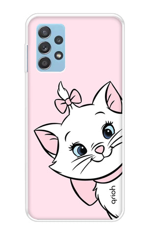 Cute Kitty Samsung Galaxy A72 Back Cover