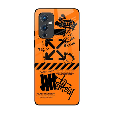 Anti Social Club OnePlus 9 Glass Back Cover Online