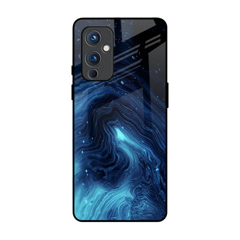 Dazzling Ocean Gradient OnePlus 9 Glass Back Cover Online