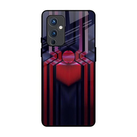 Super Art Logo OnePlus 9 Glass Back Cover Online