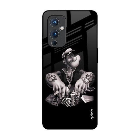 Gambling Problem OnePlus 9 Glass Back Cover Online