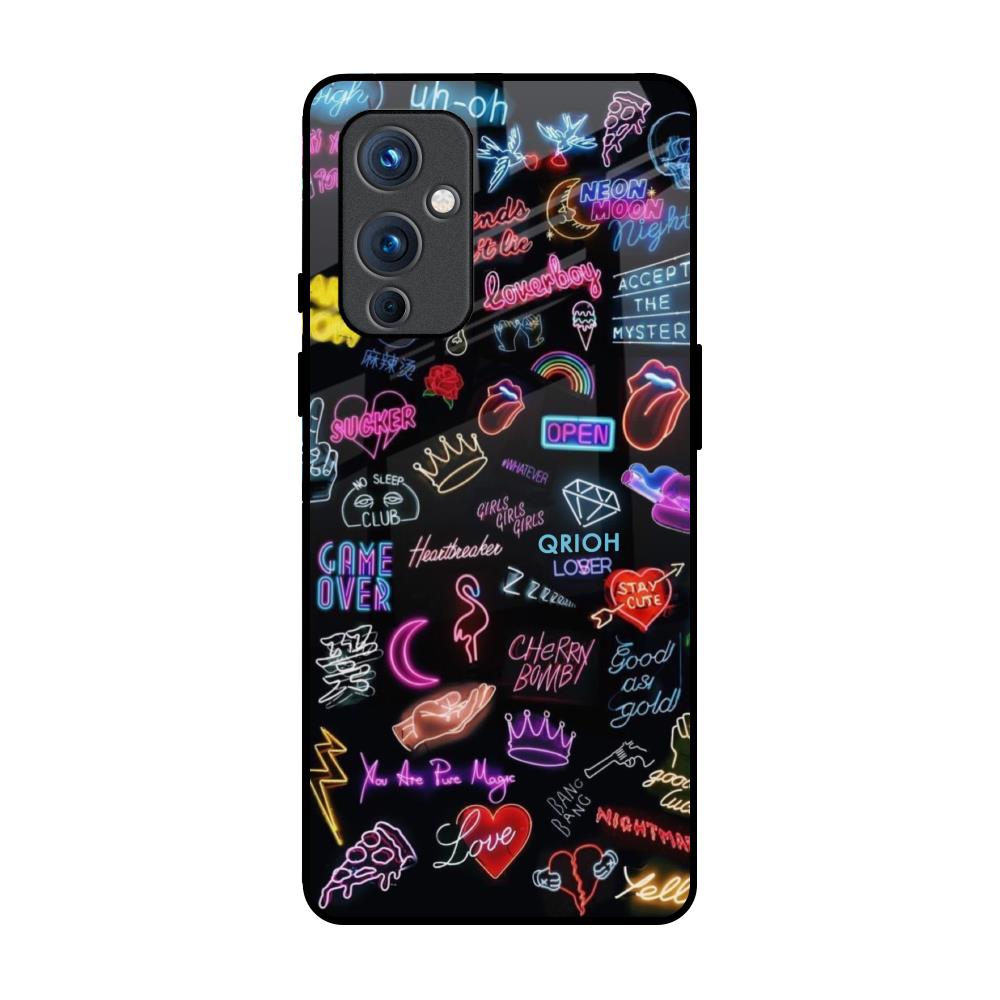 Accept The Mystery OnePlus 9 Glass Back Cover Online