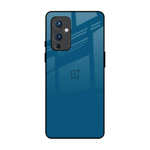 Cobalt Blue OnePlus 9 Glass Back Cover Online