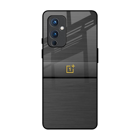 Grey Metallic Glass OnePlus 9 Glass Back Cover Online