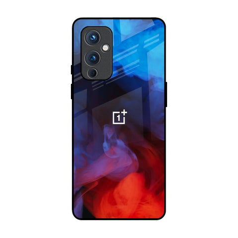 Dim Smoke OnePlus 9 Glass Back Cover Online