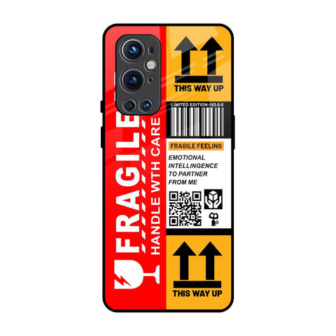 Handle With Care OnePlus 9 Pro Glass Back Cover Online