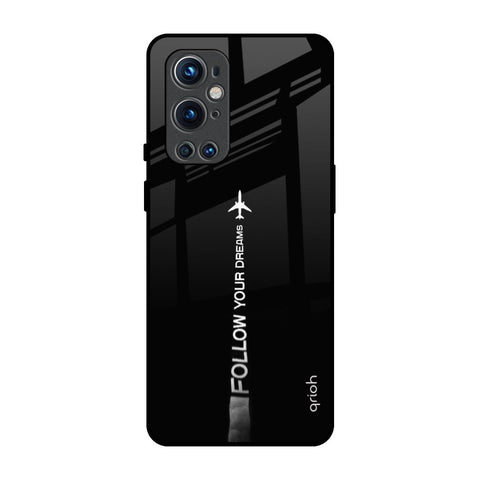 Follow Your Dreams OnePlus 9 Pro Glass Back Cover Online