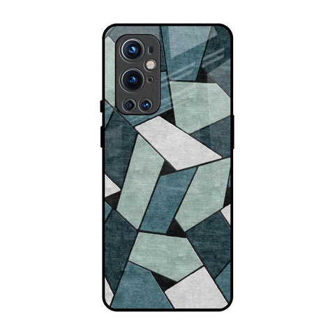 Abstact Tiles OnePlus 9 Pro Glass Back Cover Online