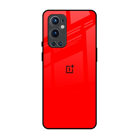 Blood Red OnePlus 9 Pro Glass Back Cover Online