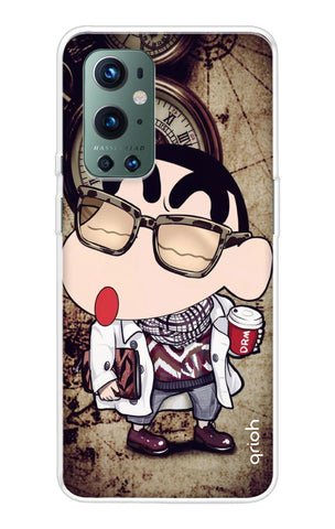 Nerdy Shinchan OnePlus 9 Pro Back Cover