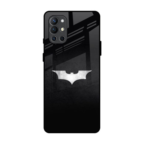 Super Hero Logo OnePlus 9R Glass Back Cover Online