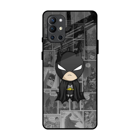 Cartoon Art OnePlus 9R Glass Back Cover Online