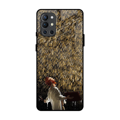 Rain Festival OnePlus 9R Glass Back Cover Online