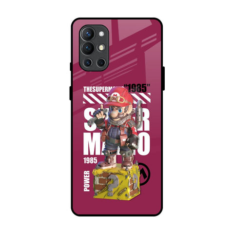Gangster Hero OnePlus 9R Glass Back Cover Online