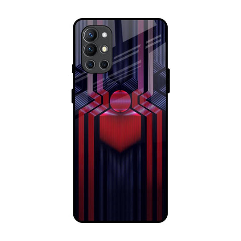 Super Art Logo OnePlus 9R Glass Back Cover Online