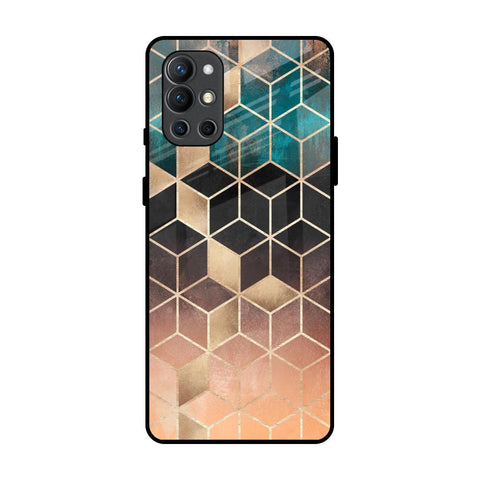 Bronze Texture OnePlus 9R Glass Back Cover Online