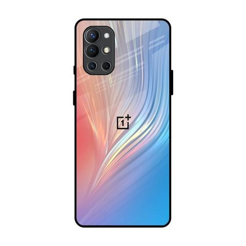 Mystic Aurora OnePlus 9R Glass Back Cover Online