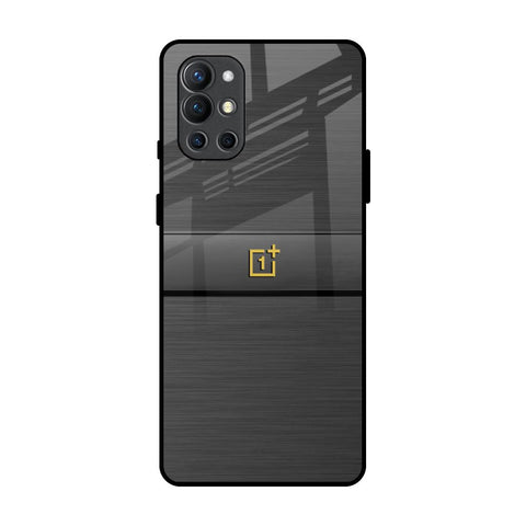 Grey Metallic Glass OnePlus 9R Glass Back Cover Online