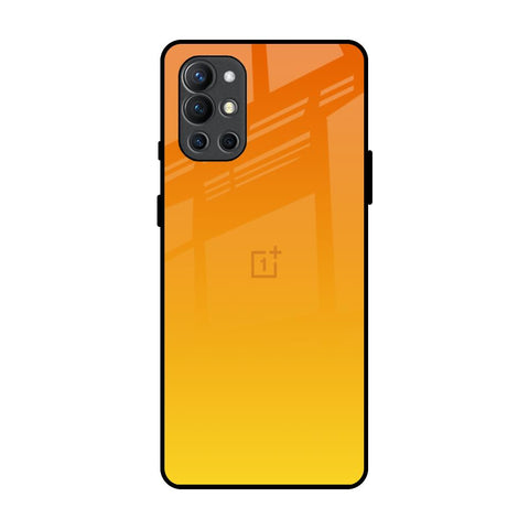 Sunset OnePlus 9R Glass Back Cover Online
