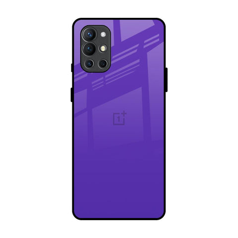 Amethyst Purple OnePlus 9R Glass Back Cover Online