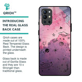 Space Doodles Glass Case for OnePlus 9R