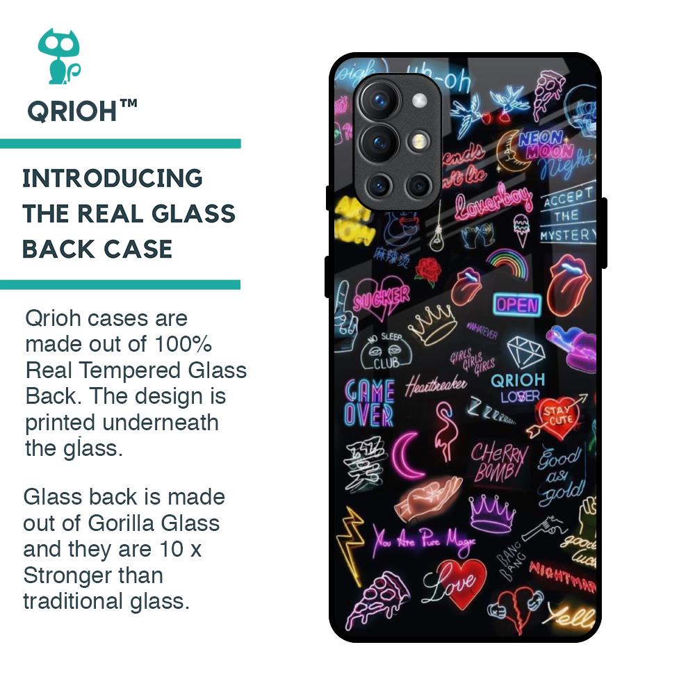 Accept The Mystery Glass Case for OnePlus 9R