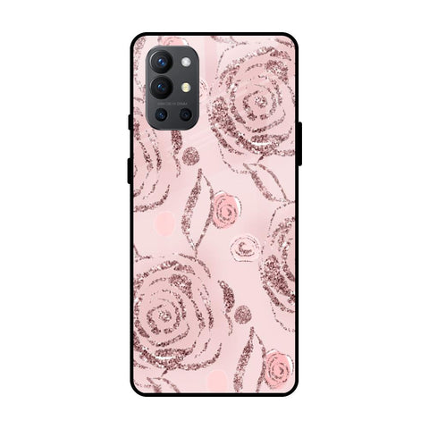 Shimmer Roses OnePlus 9R Glass Cases & Covers Online