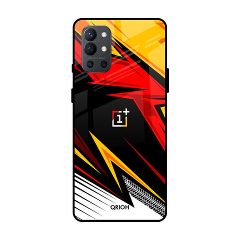 Race Jersey Pattern OnePlus 9R Glass Cases & Covers Online
