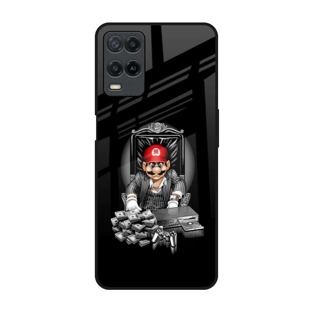 Dark Secret Realme 8 Glass Back Cover Online