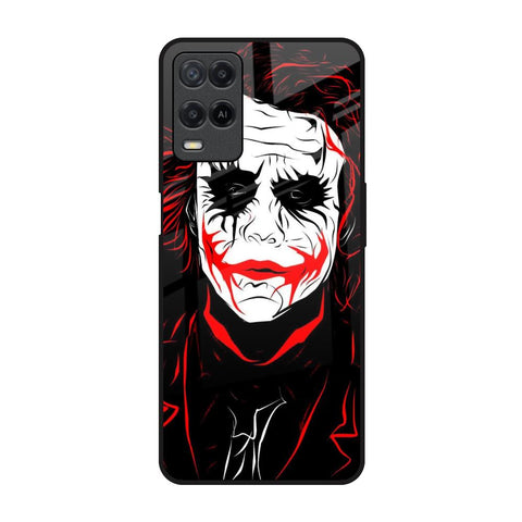 Life In Dark Realme 8 Glass Back Cover Online