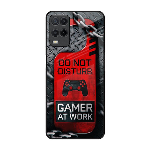 Do No Disturb Realme 8 Glass Back Cover Online