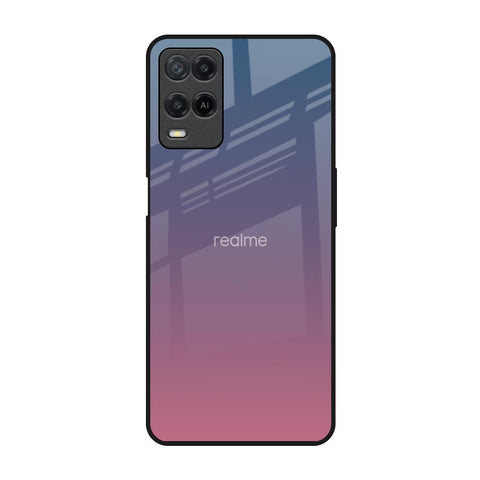 Pastel Gradient Realme 8 Glass Back Cover Online