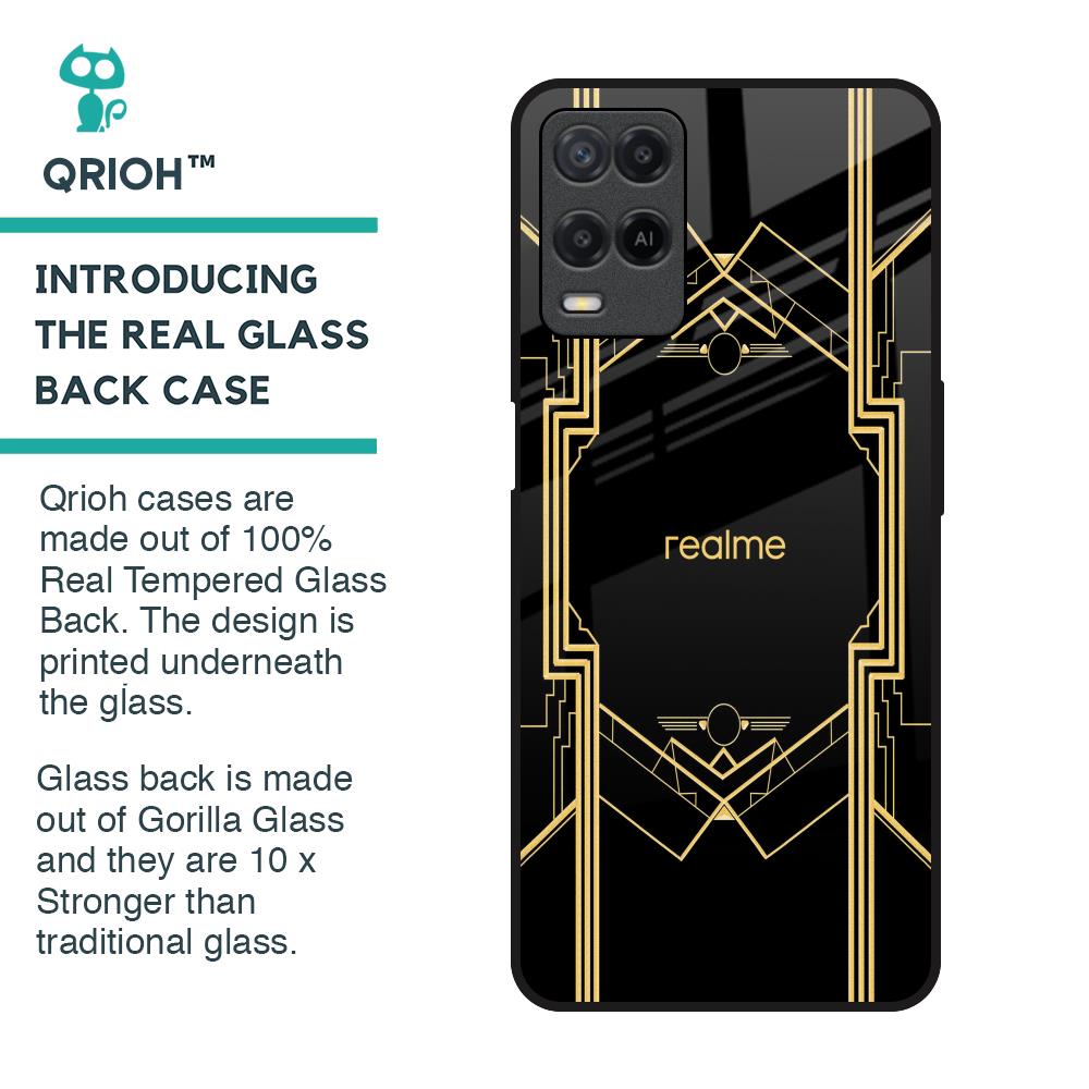 Sacred Logo Glass Case for Realme 8