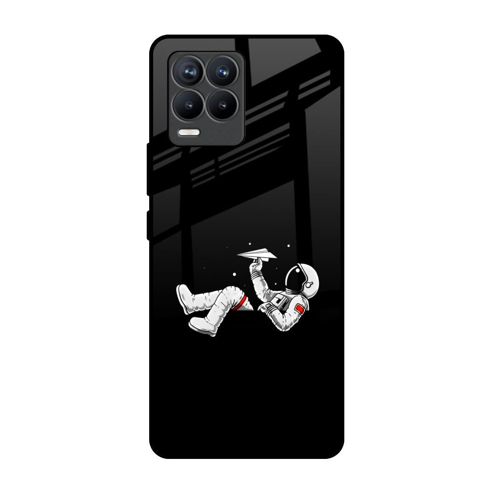 Space Traveller Realme 8 Pro Glass Back Cover Online