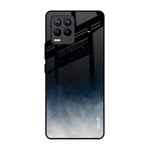 Black Aura Realme 8 Pro Glass Back Cover Online