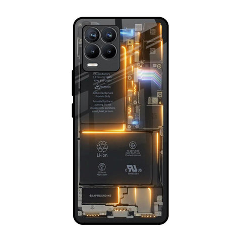 Glow Up Skeleton Realme 8 Pro Glass Back Cover Online