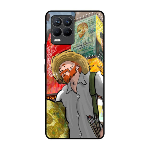 Loving Vincent Realme 8 Pro Glass Back Cover Online